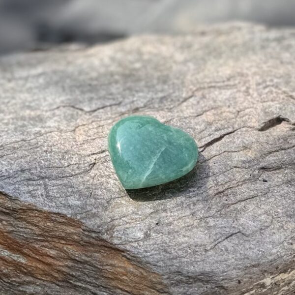 amazonite coeur belle de lune