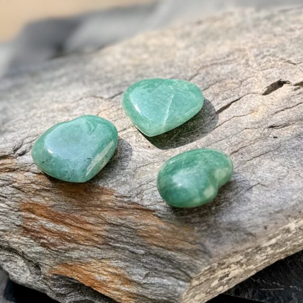 amazonite coeur belle de lune