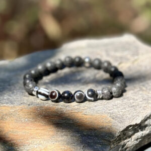 bracelet homme agate belle de lune