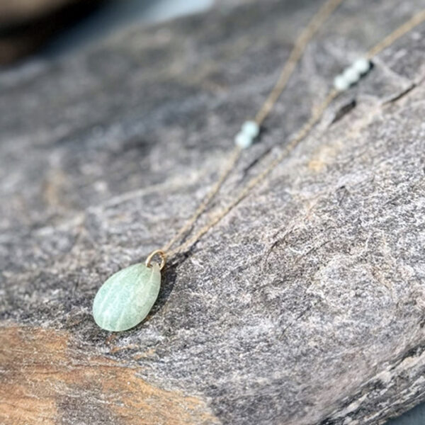 collier amazonite femme belle de lune