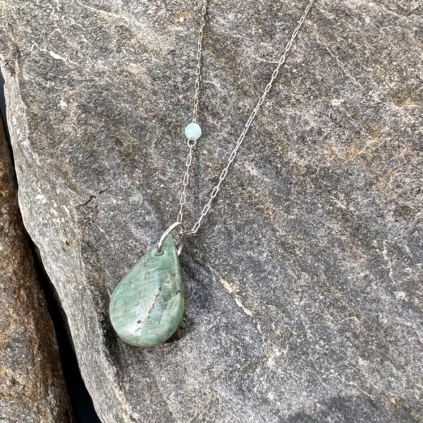 collier amazonite femme belle de lune