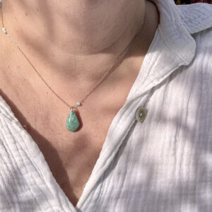 collier amazonite femme belle de lune